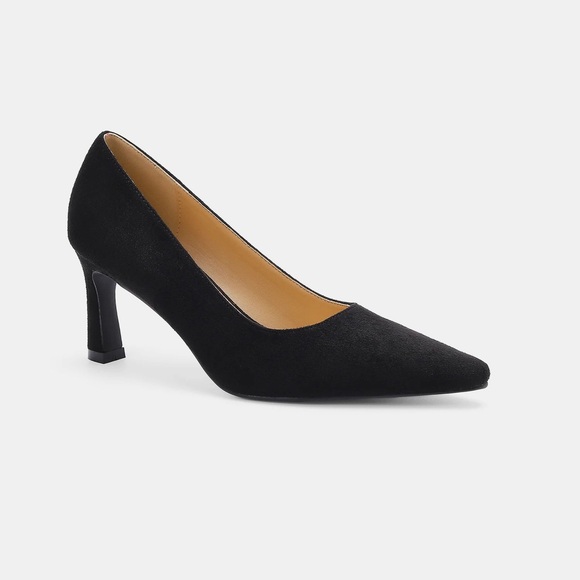 BEAST FASHION Shoes - Beast Fashion Faux Suede Point Toe